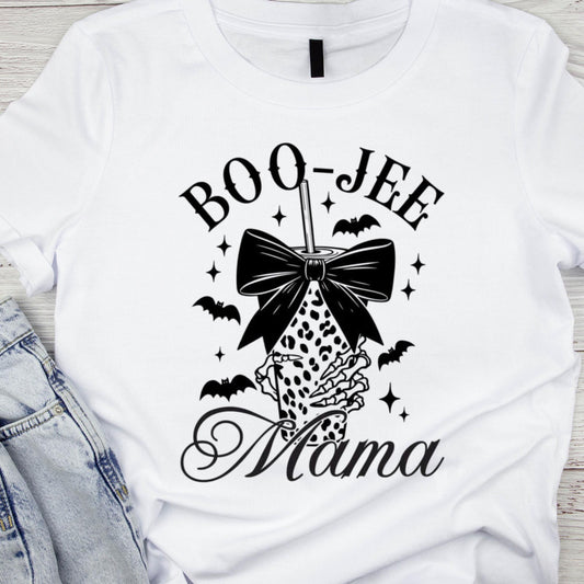 Boo Jee Mama svg, Halloween Mama png Halloween Skeleton svg, Spooky Mama svg, Bougie Halloween svg, Trendy Halloween svg, png